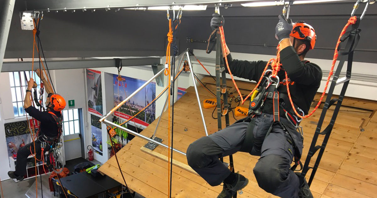 Corsi di formazione per lavoro in ambienti confinati e lavoro in quota