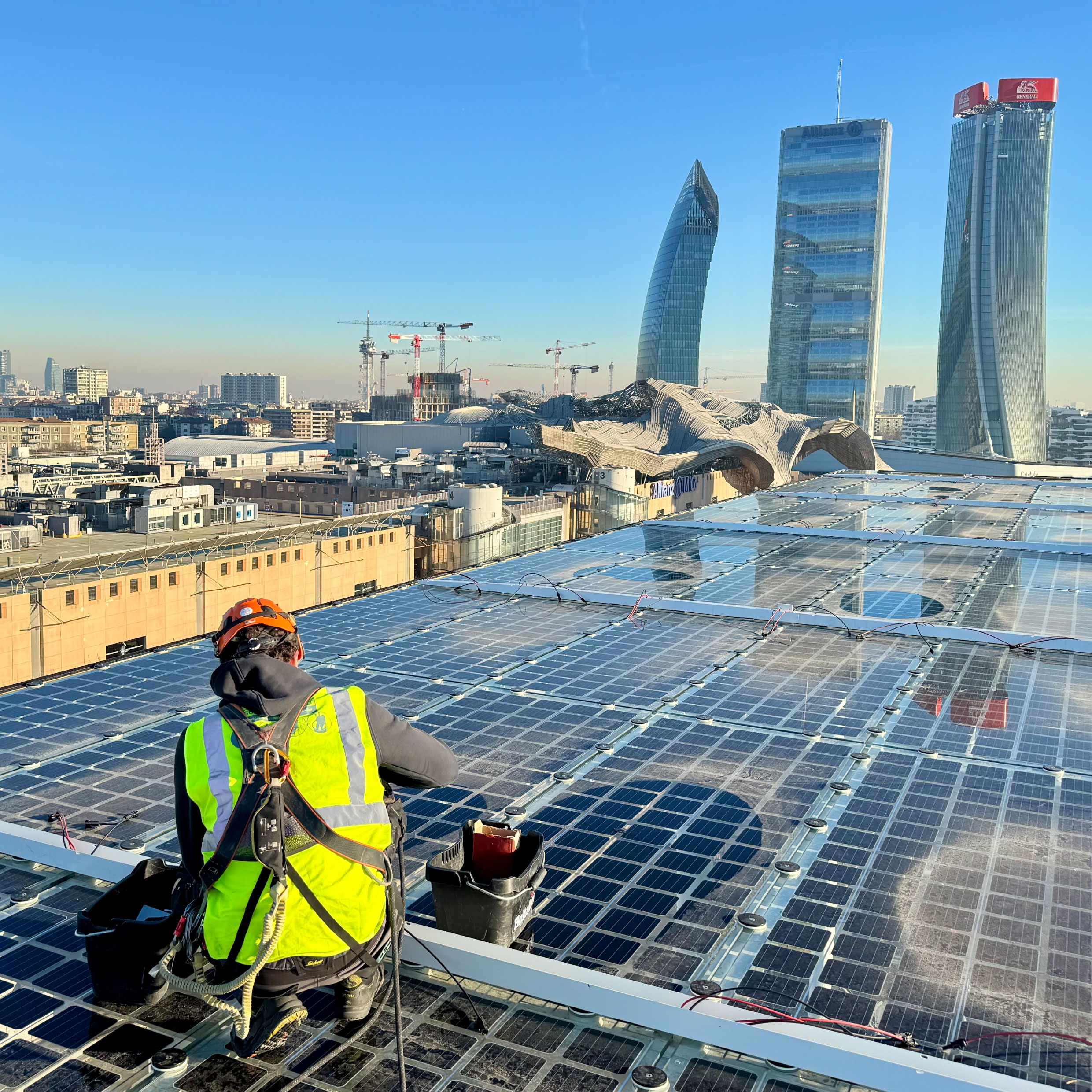 Installazione sistemi anticaduta