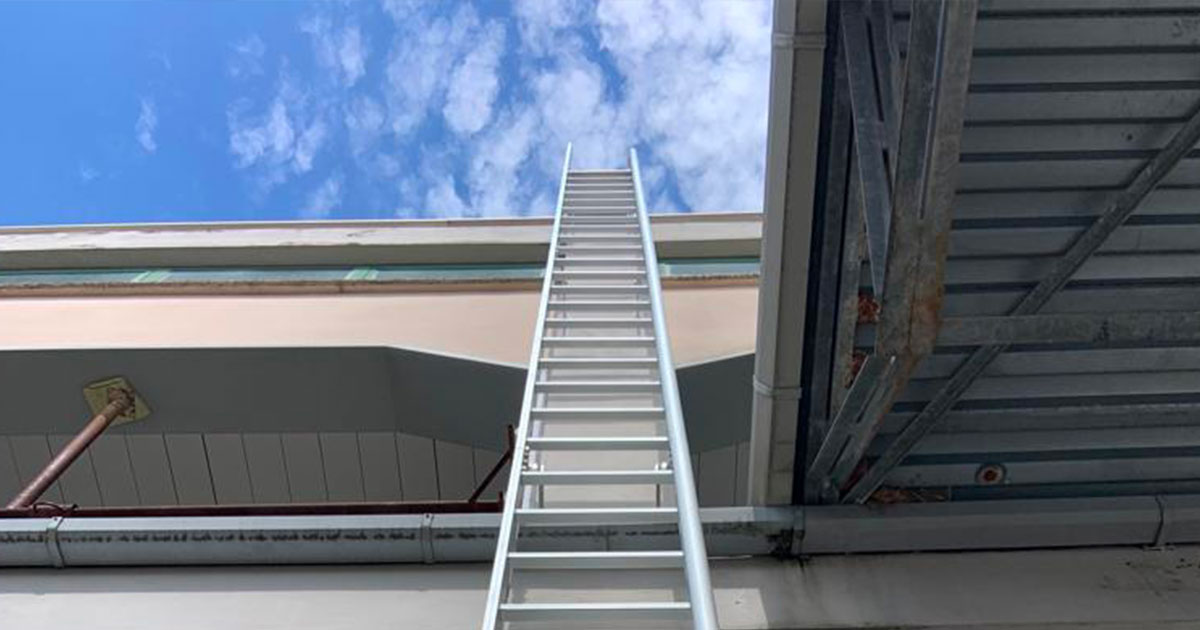 Sicurezza in quota Scala SafeLadder2