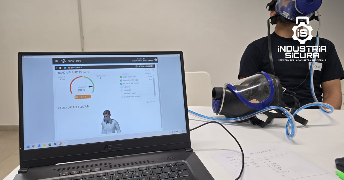 Fit test APVR per la protezione delle vie respiratorie