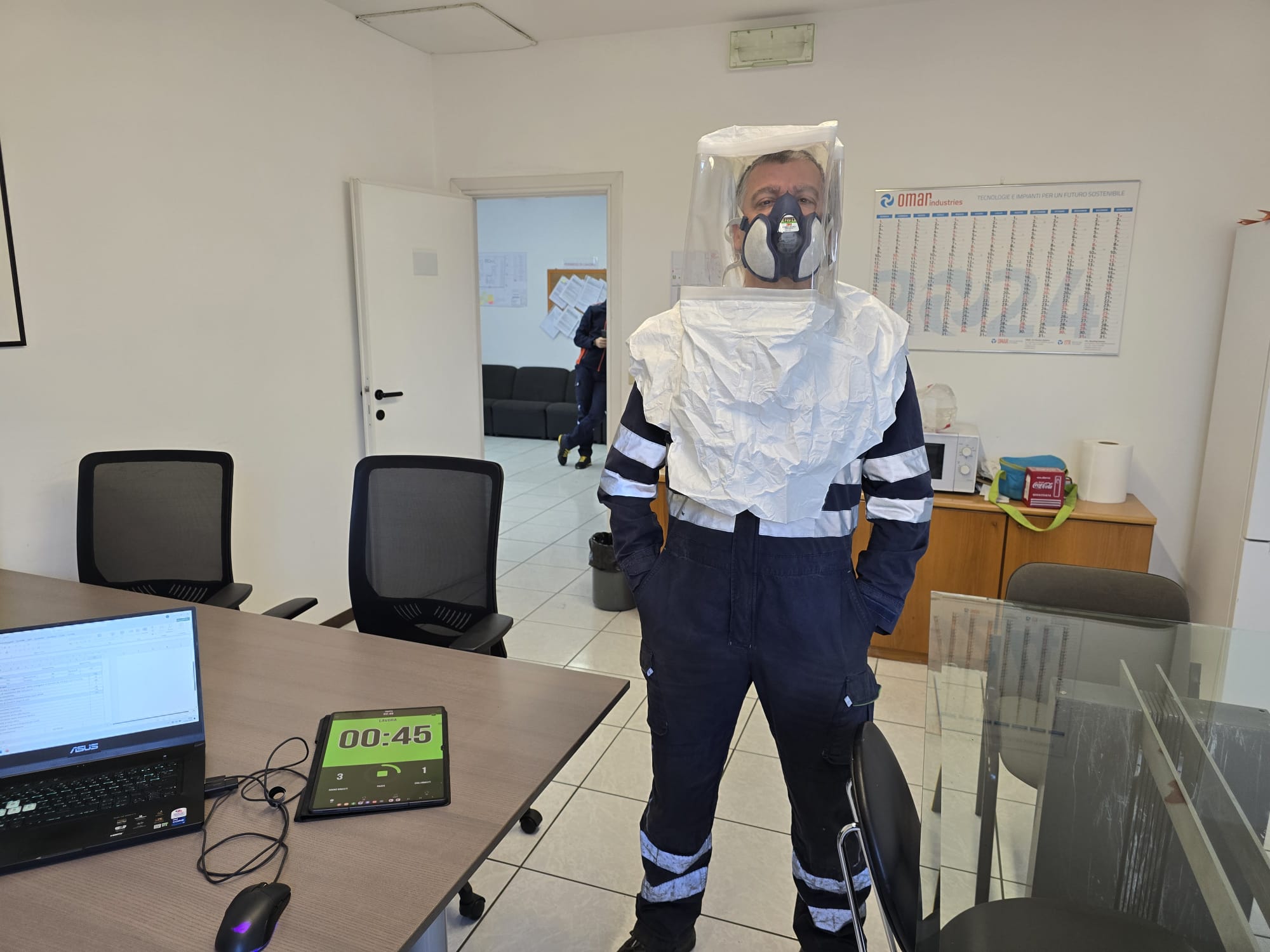 Il sigillo della vita: guida pratica e normativa ai Fit Test per gli APVR. Intervista a Emanuele Morbidoni 1 Fit test APVR 6